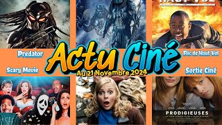 Les Actualités du Cinéma au 21 Novembre 2024 [upl. by Netsriik561]