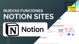 Novedades para tus sitios web con Notion Conoce Notion Sites [upl. by Nayhr671]