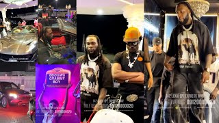 Burnaboy shutdown secret palace club with Rahman jago as the make money rain and flex heavily [upl. by Ingra]