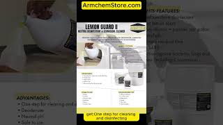 Lemon Guard Disinfectant Cleaner at ArmchemStorecom armchemproducts disinfectantspray lemonguard [upl. by Carlina]