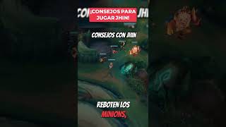 ✅ Consejos Esenciales para Jhin  League of Legends [upl. by Jedidiah]