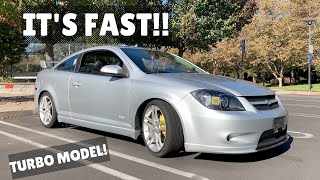 2009 Chevy Cobalt SS Review  GMs Tuner Car [upl. by Starbuck]