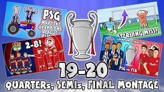 🏆UCL KNOCKOUT STAGE HIGHLIGHTS🏆 20192020 UEFA Champions League Best Games and Top Goals [upl. by Queen]