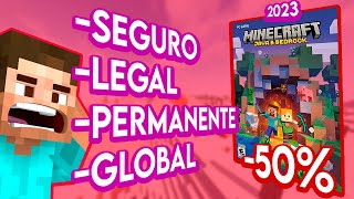 COMO COMPRAR MINECRAFT MAS BARATO 2023 amp 2024 🎁  COMO COMPRAR MINECRAFT JAVA Y BEDROCK 2023 [upl. by Thomey]