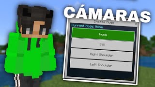 COMO HACER CINEMÁTICAS en MINECRAFT PE 121X  Addon de Camara [upl. by Ljoka]