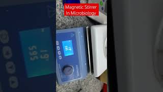 Magnetic Stirrer in Microbiology Laboratory [upl. by Aivekal]