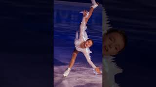 Anna Shcherbakova Slow Motion Ave Maria 2022 European Figure Skating Championships Part6 [upl. by Inalel]