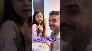 CARA ORANG TURKI BILANG RINDU mazayazada familychannel contentcreator [upl. by Anelas]