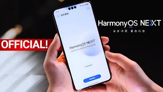 Huawei HarmonyOS NEXT  OFFICIAL LAUNCH [upl. by Sparks]