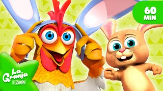 Conejitos Felices 🐰Bartolito y Más Aventuras🎶LA GRANJA DE ZENÓN 👨🏻‍🌾🌈 MIX  El Reino Infantil [upl. by Novyar]