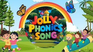 Jolly Phonics Song with Lyrics  Letter Sounds A to Z  ABC Phonics Song viralvideo jollyphonics [upl. by Cogen]