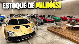 Estoque de MILHÕES Tour COMPLETO com Preços na LOJA de CARROS ESPORTIVOS PAITO MOTORS [upl. by Acnaib79]