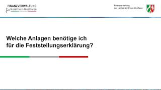 Grundsteuer mit ELSTER Diese Anlagen benötigen Sie für Ihre Feststellungserklärung [upl. by Bryanty]