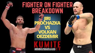 Jiri Prochazka vs Volkan Oezdemir  Fighter On Fighter BreakdownPrediction  UFC 251 [upl. by Chladek]