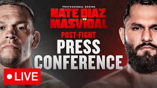 Diaz vs Masvidal PostFight Press Conference  Anaheim CA  FANMIO PPV [upl. by Burkle]