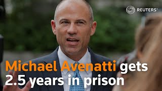 Michael Avenatti gets 212 years in prison in Nike extortion case [upl. by Aimekahs]