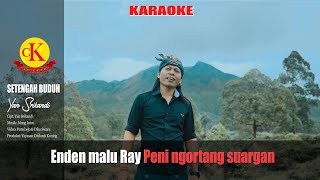 KARAOKE  SETENGAH BUDUH  YAN SRIKANDI [upl. by Melodee768]