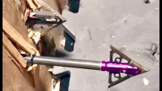 AFFLICTOR Hybrid Broadhead Test [upl. by Bertram]