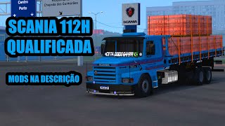 SCANIA 112H qualificado e bruta demais  Mod Euro Truck Simulator 2 150 22 [upl. by Martinic]