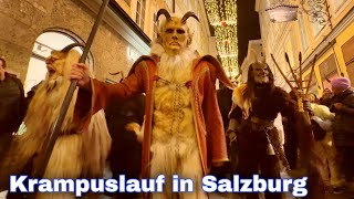 Krampuslauf in Salzburg 03122024 [upl. by Quentin108]