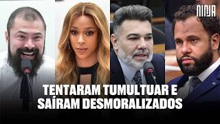 🔥Bilynskyj e Feliciano foram provocar e tomaram lição de Erika Hilton e aula de Henrique Vieira🔥 [upl. by Yanal532]