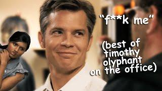 timothy olyphant being devastatingly handsome on The Office US  Comedy Bites [upl. by Ahseikan]