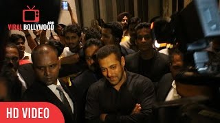 Salman Khan At Preity Zinta Marriage Reception  ViralBollywood Entertainment [upl. by Liesa]