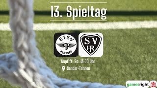 ETSV Hamburg  SV HalstenbekRellingen [upl. by Pomfrey]