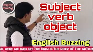 Subject verb object english education englishgrammar [upl. by Loraine871]