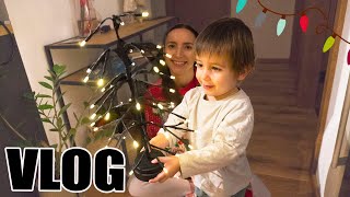 DÍSZÍTJÜK A LAKÁST  Olivér ajándéka  VLOG [upl. by Janik]