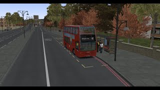 Double FRV On OMSI2 Add On London Route 415 Bricklayers Arms to Tulse Hill Station and back [upl. by Ahselak]