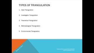 Triangulation in Qualitative Research Podcast  Short Version [upl. by Corenda]