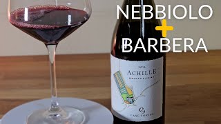 A Biodynamic Nebbiolo and Barbera Blend ACHILLE from CASE CORINI [upl. by Kenton]