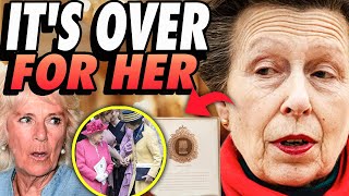 Princess Anne Reveals Queen Elizabeths FINAL Wish And Shocks Camilla [upl. by Anayaran]