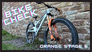 My NEW 2021 Orange Stage 6  Bike Check [upl. by Yuzik]