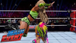 WWE 2K24 MAIN EVENT TEGAN NOX WITHEVA amp NATALYA VS IZZI DAME [upl. by Yellah]