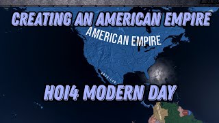 WHAT IF TRUMP BECAME KING OF AMERICA  HOI4 MODERN DAY [upl. by Onek]