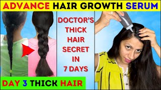 Advance Hair growth Serum for regrow thinning hair  Best hair growth serum to regrow hair Dr Madiha [upl. by Shana123]