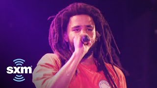 J Cole — No Role Modelz  LIVE Performance  Small Stage Series  SiriusXM [upl. by Nailuj]