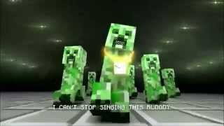 Minecraft Music Video Im a Creeper [upl. by Godewyn142]