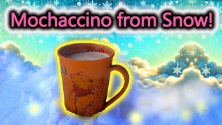 Making Instant MOCHACCINO from SNOW [upl. by Jaal964]