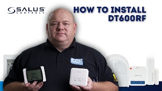 How To Install Salus DT600RF Programmable Room Thermostat DT600 Wiring [upl. by Jd]