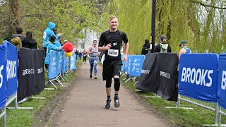 ProperT Trys Jogging 7  Gloucester Half Marathon Full Unedited Footage [upl. by Worlock]