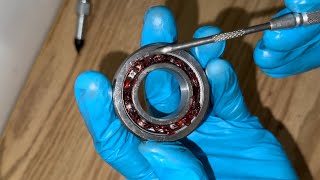 How To Clean amp Regrease Sealed Ball Bearings [upl. by Wilsey133]