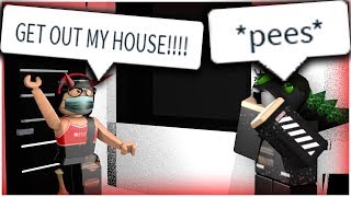 Roblox TROLLING on BLOXBURG w GoingLimited [upl. by Jaquelin]