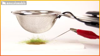 How to create a static grass applicator under 10  scale modelling tool build [upl. by Sabella]