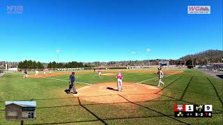 JV BASEBALL Cedartown Bulldogs at Rockmart Yellow Jackets [upl. by Dail]