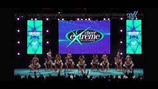 cheer extreme SENIOR ELITE  cheersport day two [upl. by Anwahsar556]