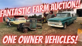 Multiple Generation North Dakota Farm Auction One owner vehicle and equipment galore [upl. by Noid]