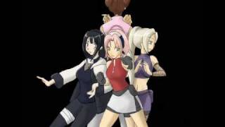 Naruto girls hollaback girl [upl. by Millford]